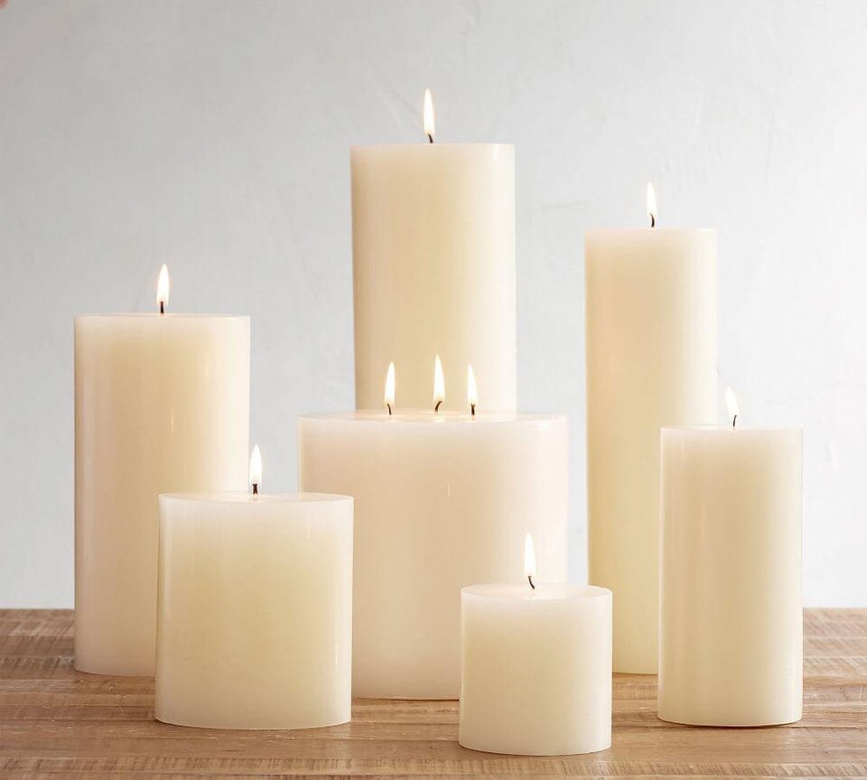PB Pillar Candle Pottery Barn Australia